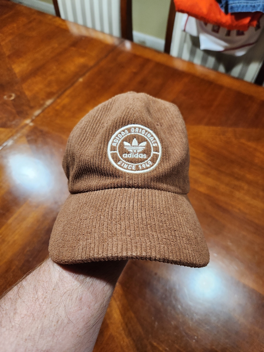 Adidas Originals Corduroy Baseball Cap - Brown